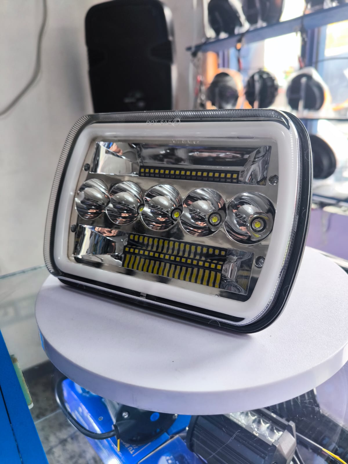 Miniatura 2 de Par farolas eagle doble foco (tb024)